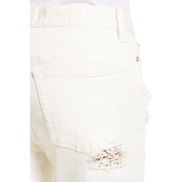 NWT Free People Lacey Embellished Skinny Jeans - Picture 7 of 13